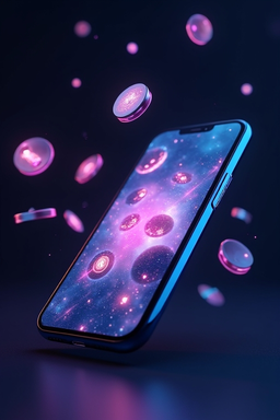 Smartfon z aplikacją kasyna